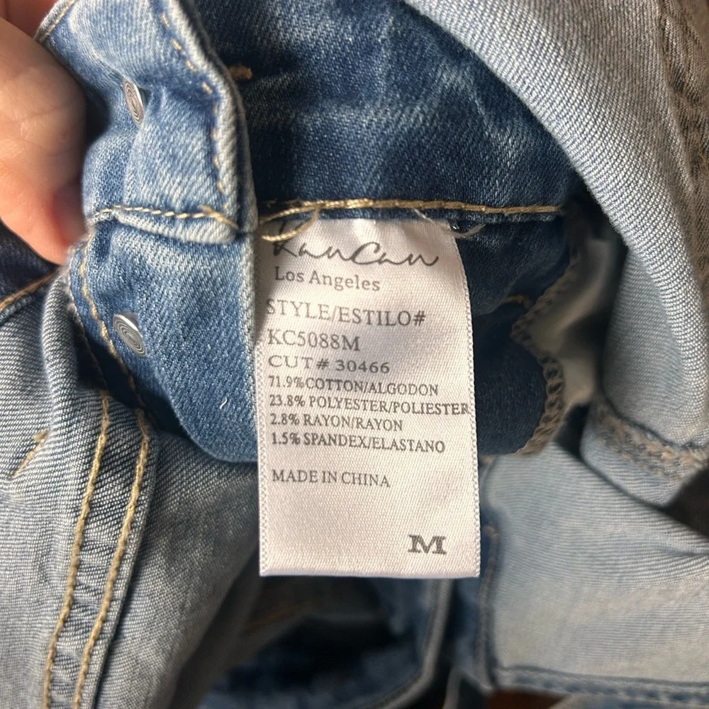 KanCan Light Blue Denim Overalls - Picture 5 of 5